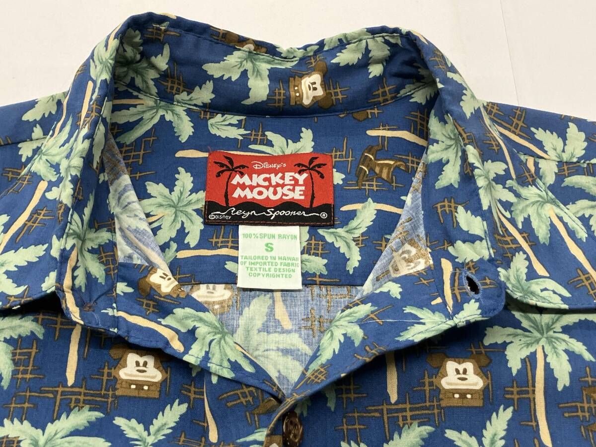 Reyn Spooner × MICKEY MOUSE アロハシャツ レインスプーナー ミッキー