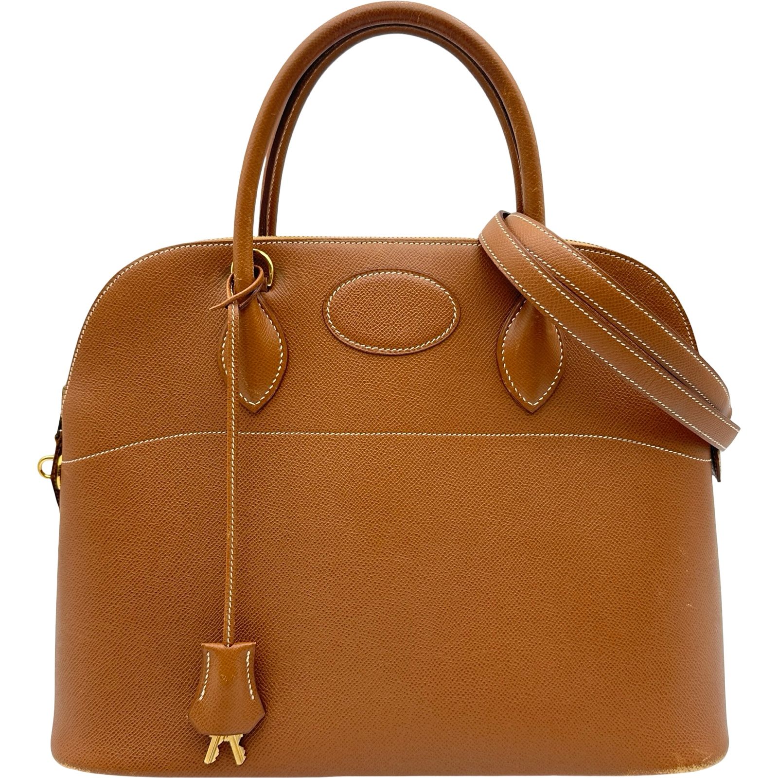 エルメス HERMES ボリード35 ◯Y刻印 ゴールド ゴールド金具 クシュベル レディース ハンドバッグ
