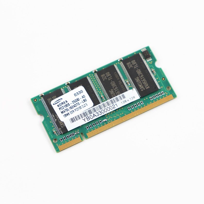SAMSUNG 128MBメモリ PC2100S-25330-A0 (Apple製品用) ジャンク - メルカリ