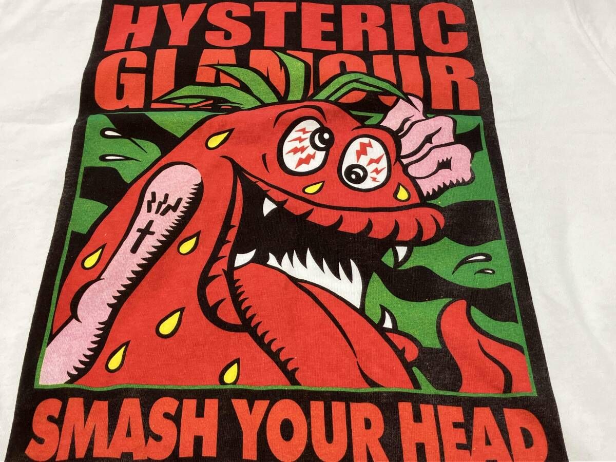 HYSTERIC GLAMOUR SMASH YOUR HEAD 半袖 Tシャツ ヒステリックグラマー