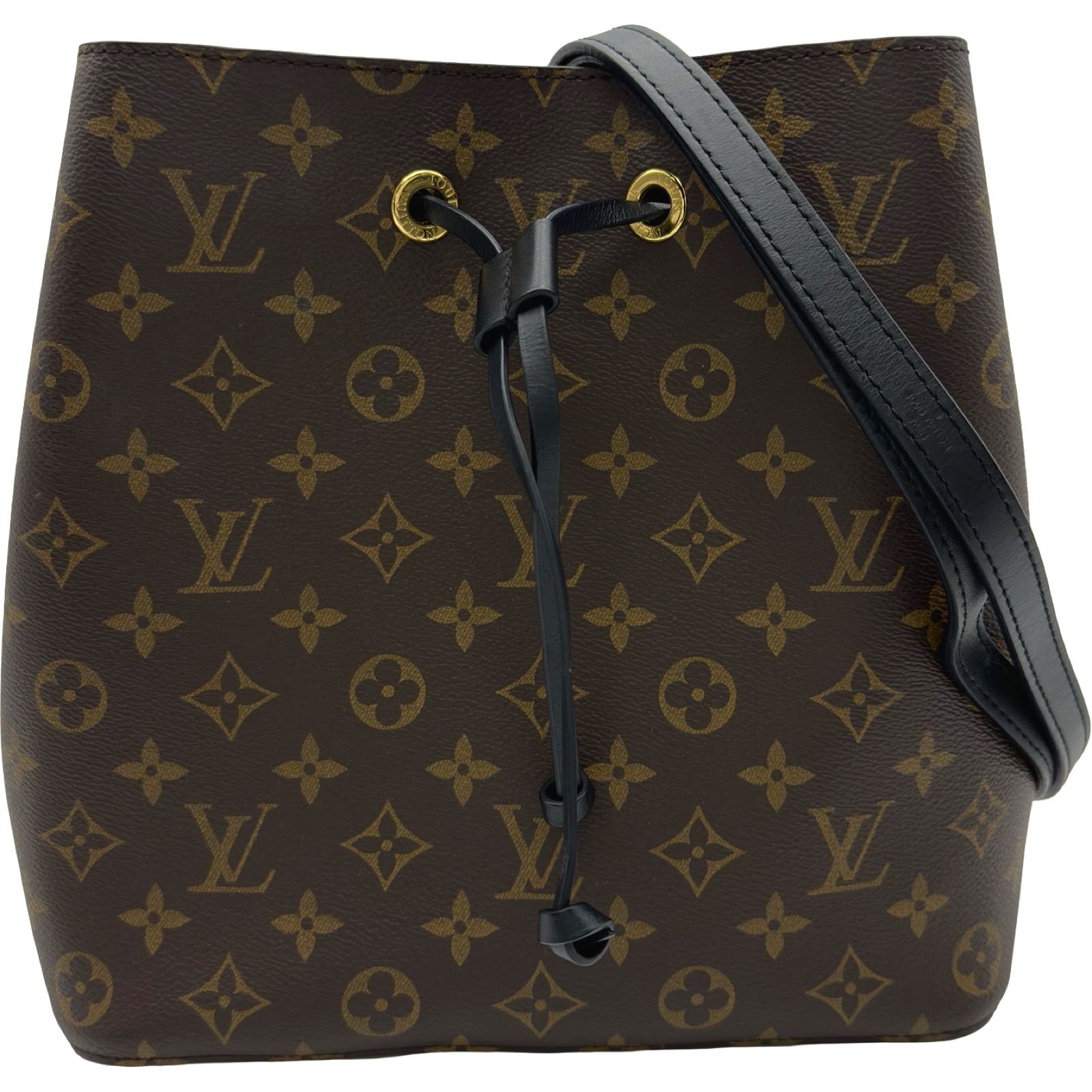 ルイ・ヴィトン LOUIS VUITTON ネオノエ M44020 ブラウン/ノワール モノグラムキャンバス レディース ショルダーバッグ