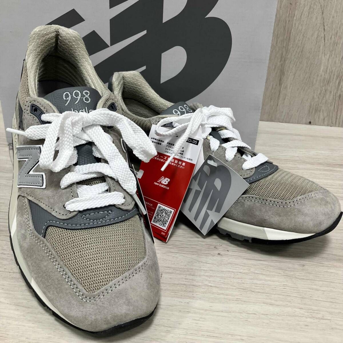 new balance/スニーカー/Made in USA 998 GR 【タグ付き】26.5cm ニューバランス U998GR