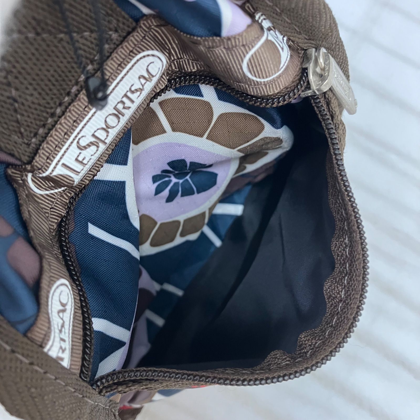 6351 【美品】 LeSportsac レスポートサック 2way ボストンバッグ ミニ
