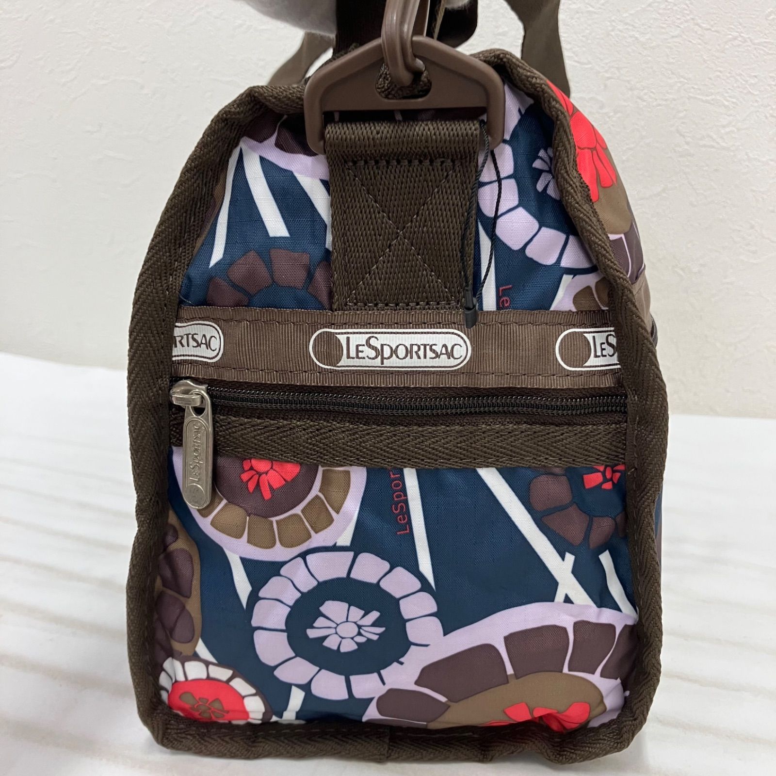 6351 【美品】 LeSportsac レスポートサック 2way ボストンバッグ ミニ