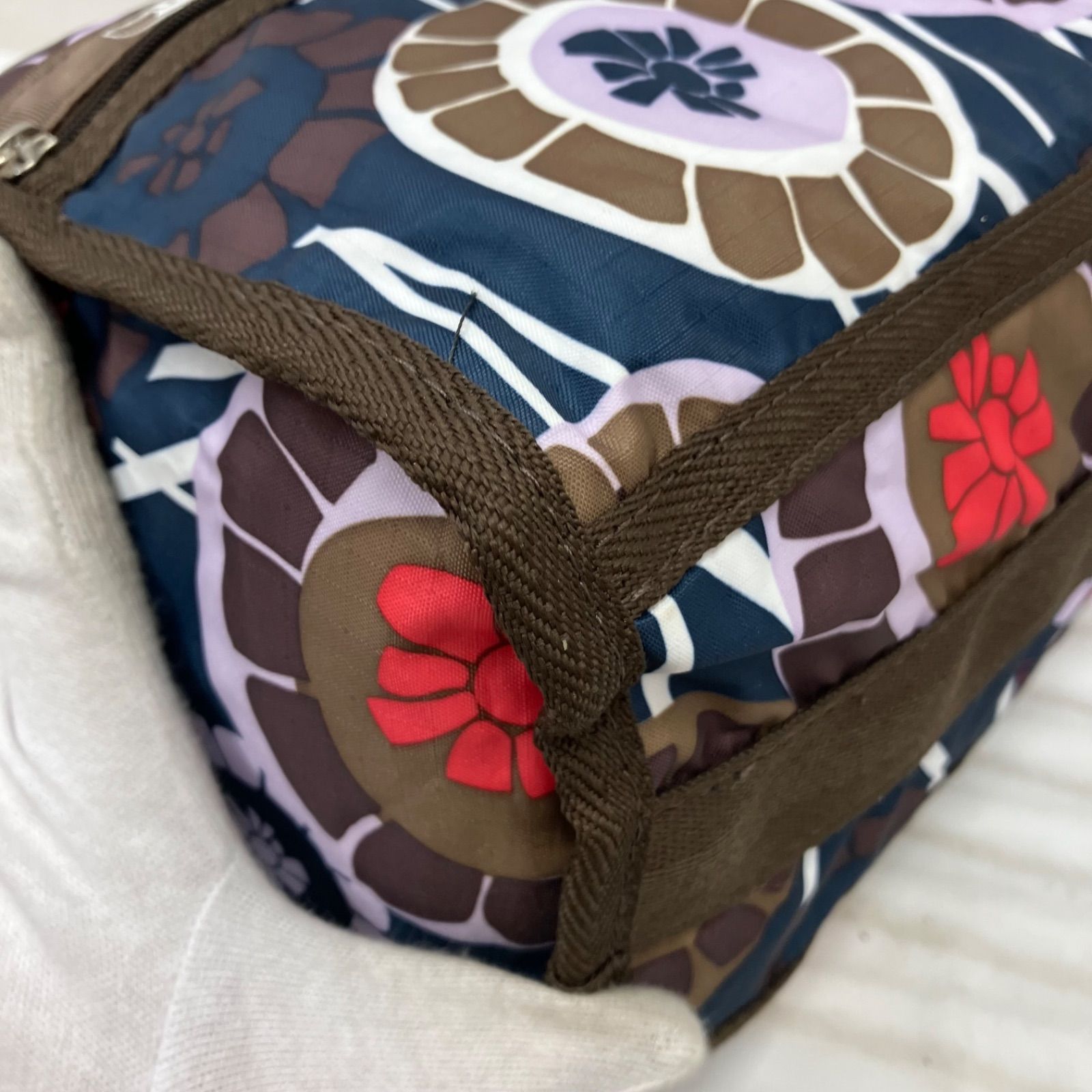 6351 【美品】 LeSportsac レスポートサック 2way ボストンバッグ ミニ