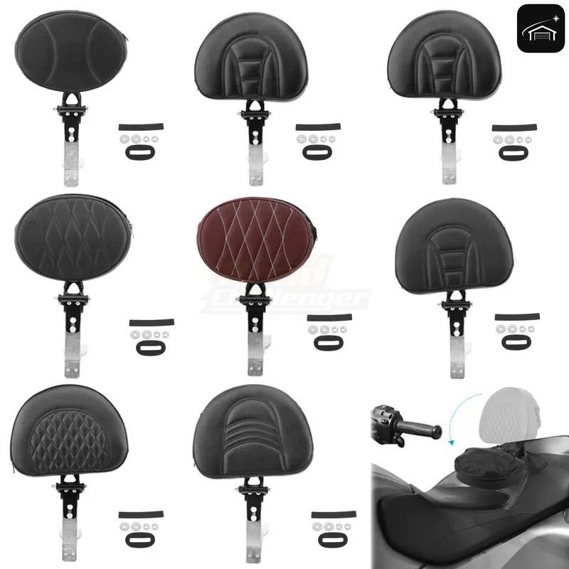 ステッチ入りバックレスト ドライバー/ライダー用バックパッド CAN AM SPYDER RT SE6 SM5 08-17 16 15 14 13 12 11 10 09カスタムパーツ