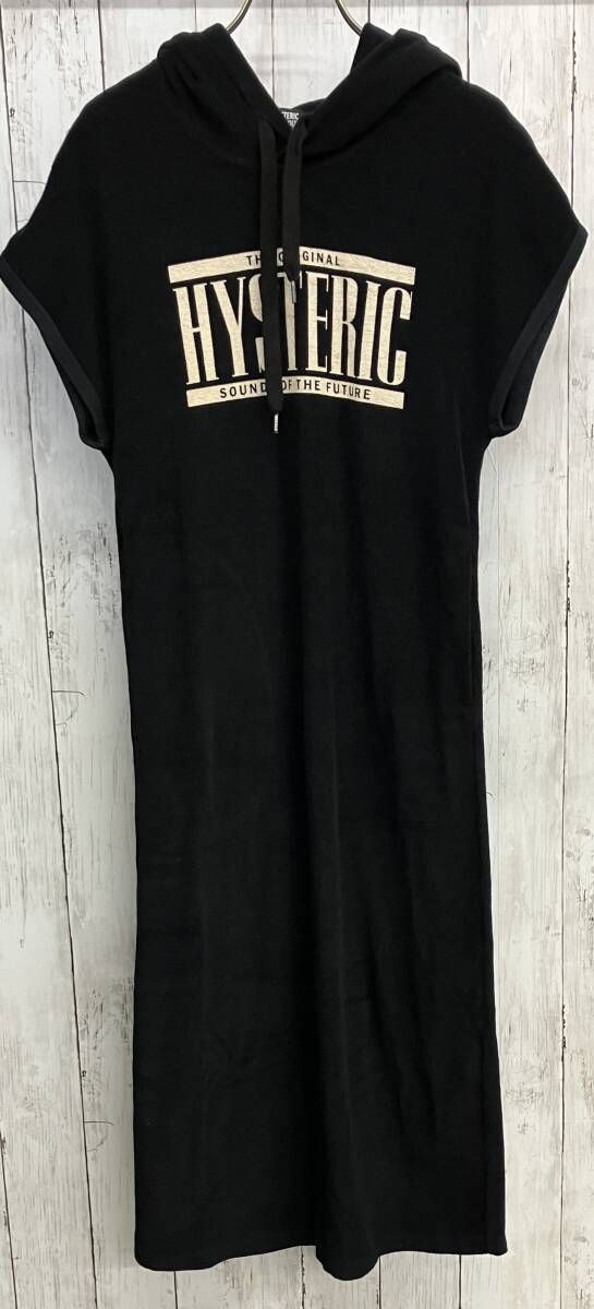 HYSTERIC GLAMOUR 半袖パーカーワンピース HYSTERIC GLAMOUR 半袖ワンピース ヒステリックグラマー パーカー