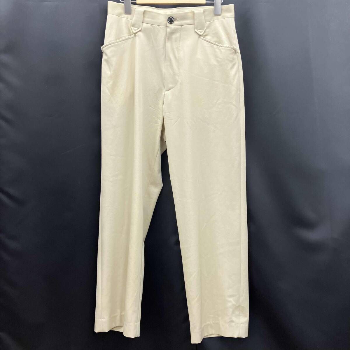unfil／アンフィル／WZSP-UM203／wool gabardine western pants／ウールギャバジンウエスタンパンツ／スラックス／サイズ：3／春