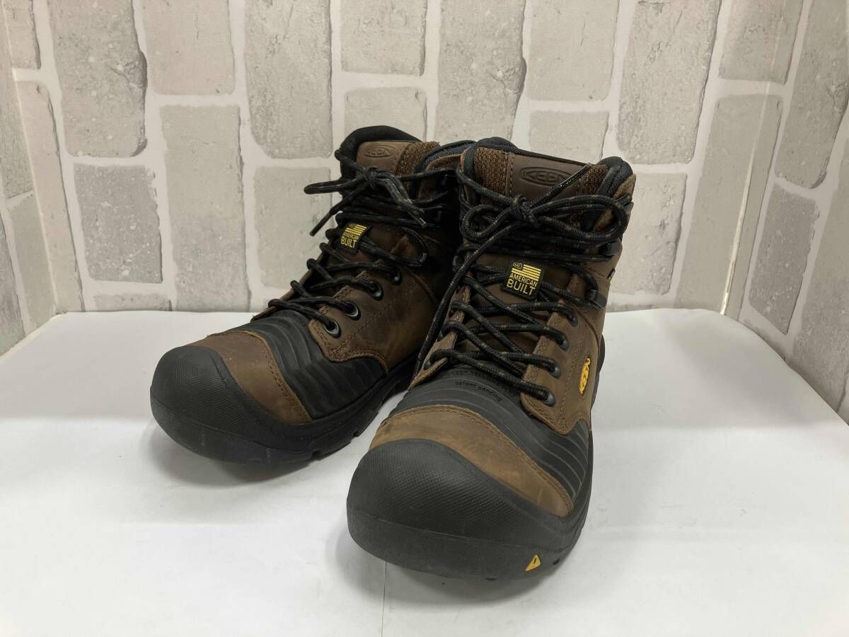 KEEN キーン 1023386D ワークブーツ ブラウン 通年