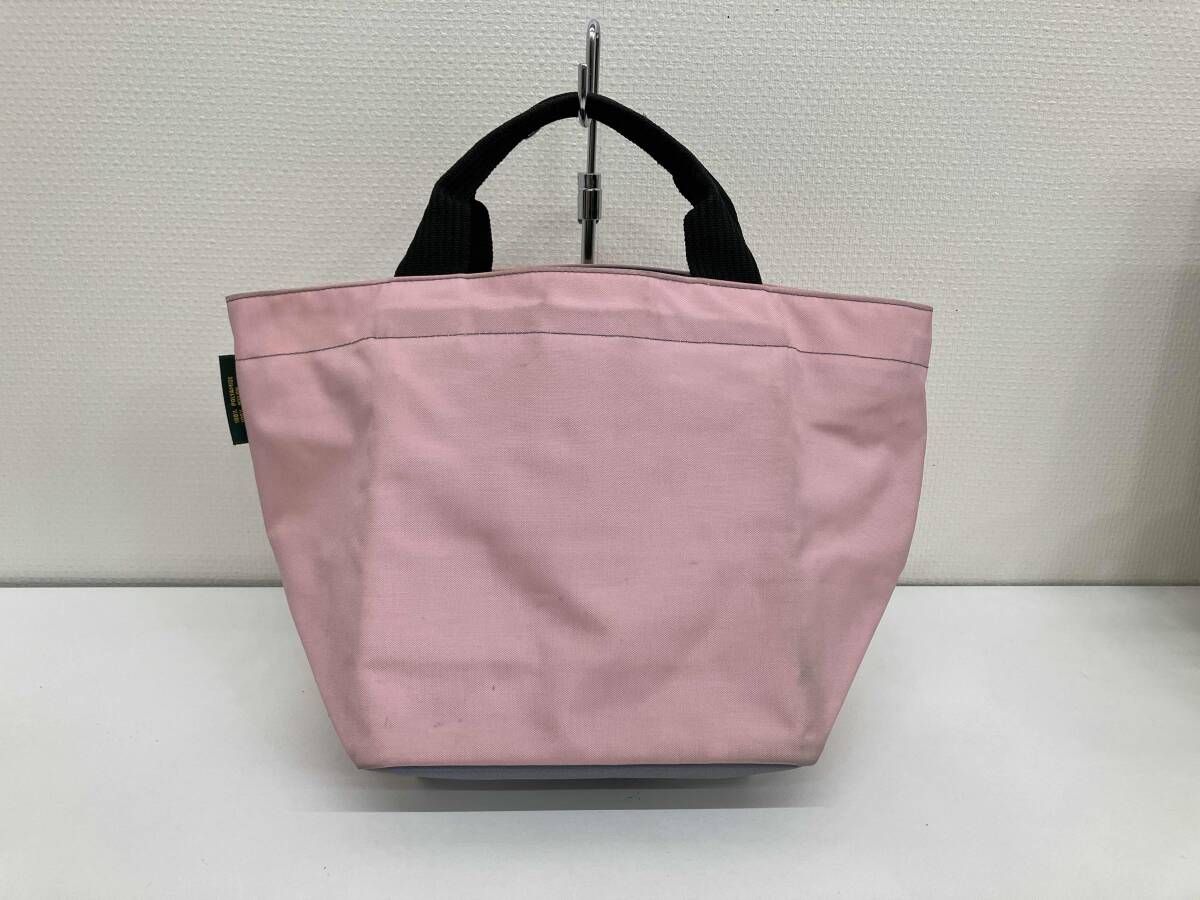 Herve Chapelier 舟形ナイロントートバッグ ピンク エルベシャプリエ