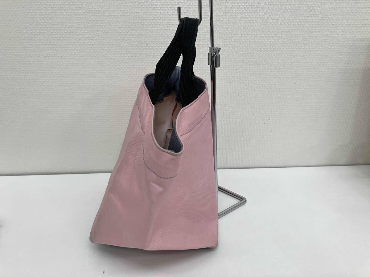Herve Chapelier 舟形ナイロントートバッグ ピンク エルベシャプリエ