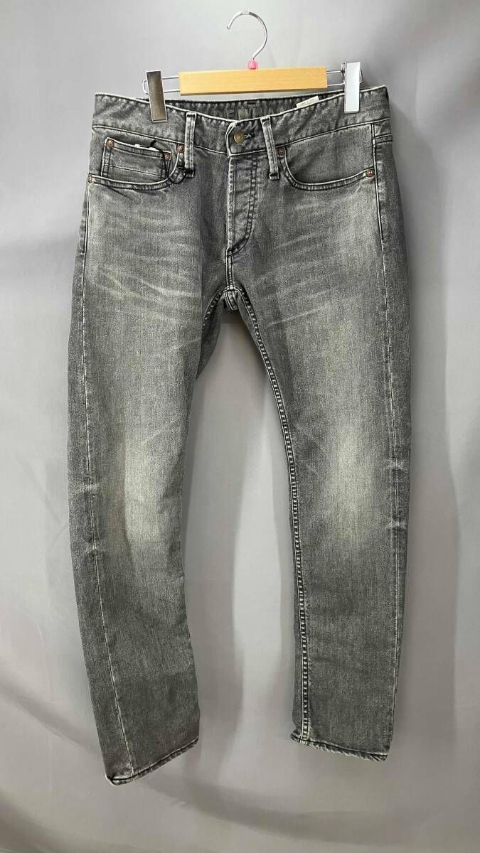 ★ DENHAM デンハム ジーンズ 01260111106 W32 L32 ブラック 通年