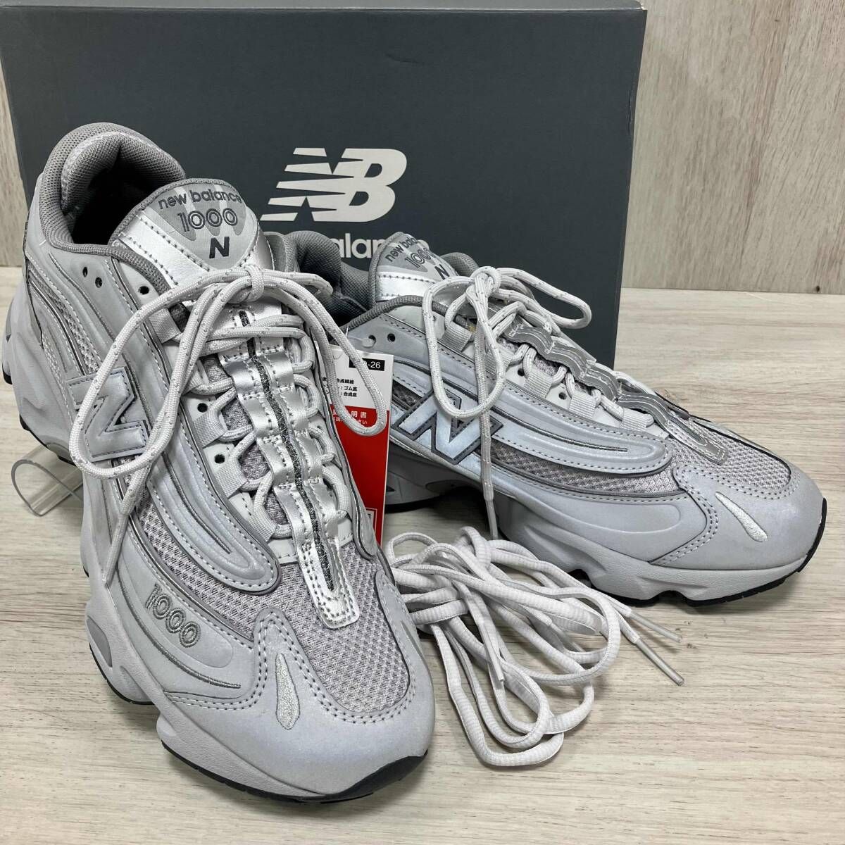 new balance/スニーカー/M1000 TE 26.5cm【タグ付き】ニューバランス シルバー リフレクター