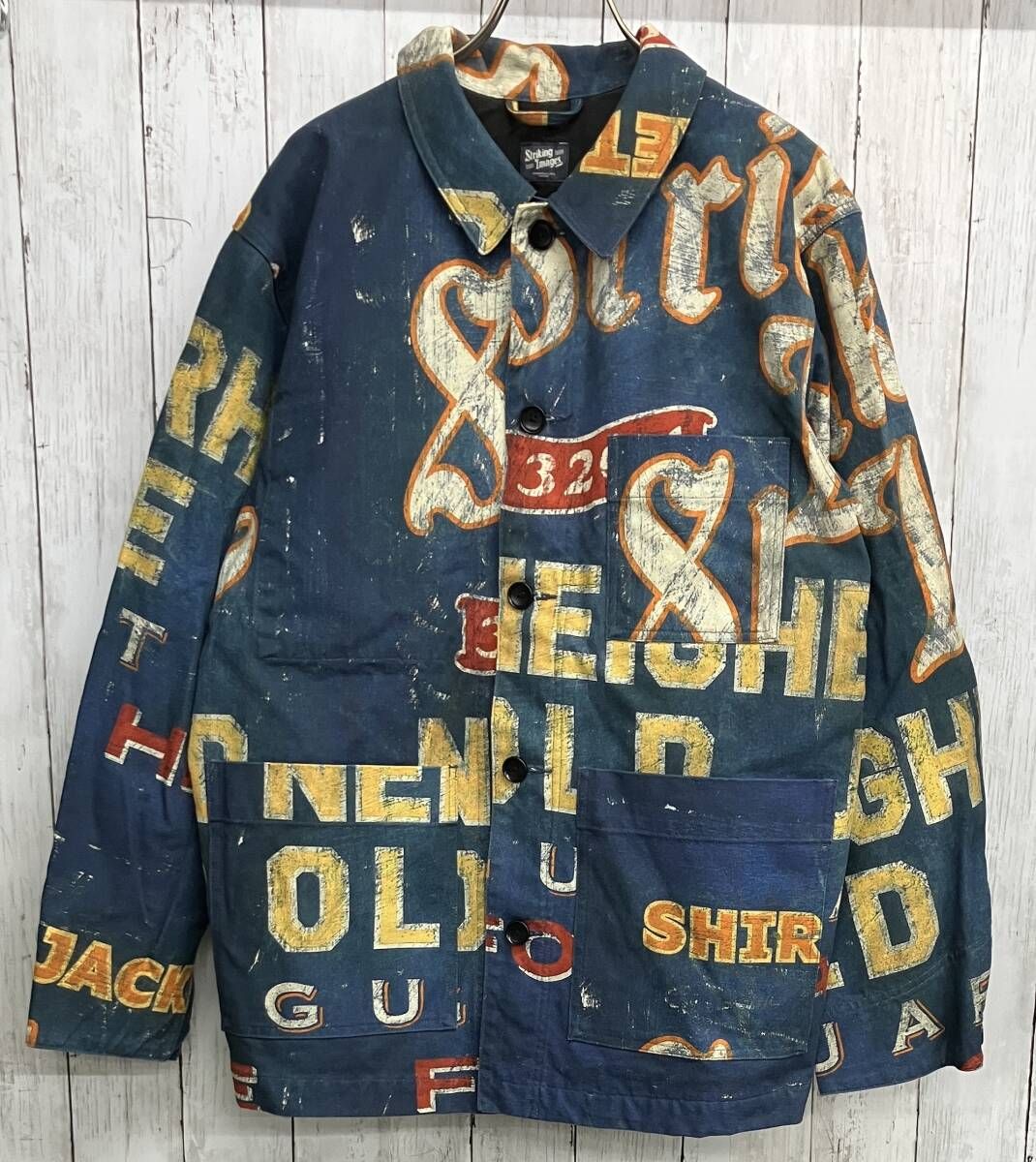 NEIGHBORHOOD × OLD JOE & Co COVERALL-2 ネイバーフッド オールドジョー 総柄 カバーオール