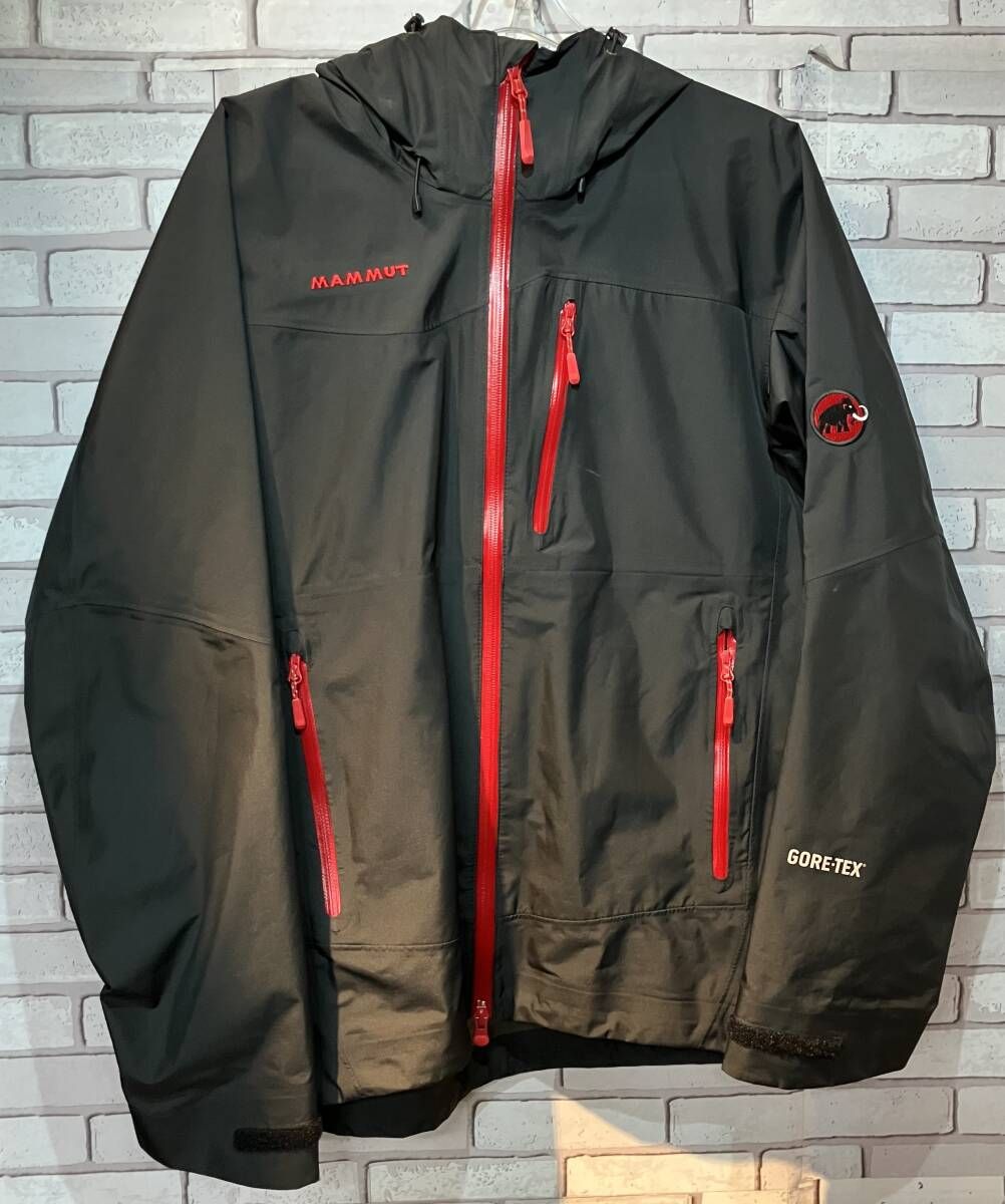 MAMMUT マムート マウンテンパーカー Gore-Tex Paclite Helios Jacket サイズL アウトドア ブラック