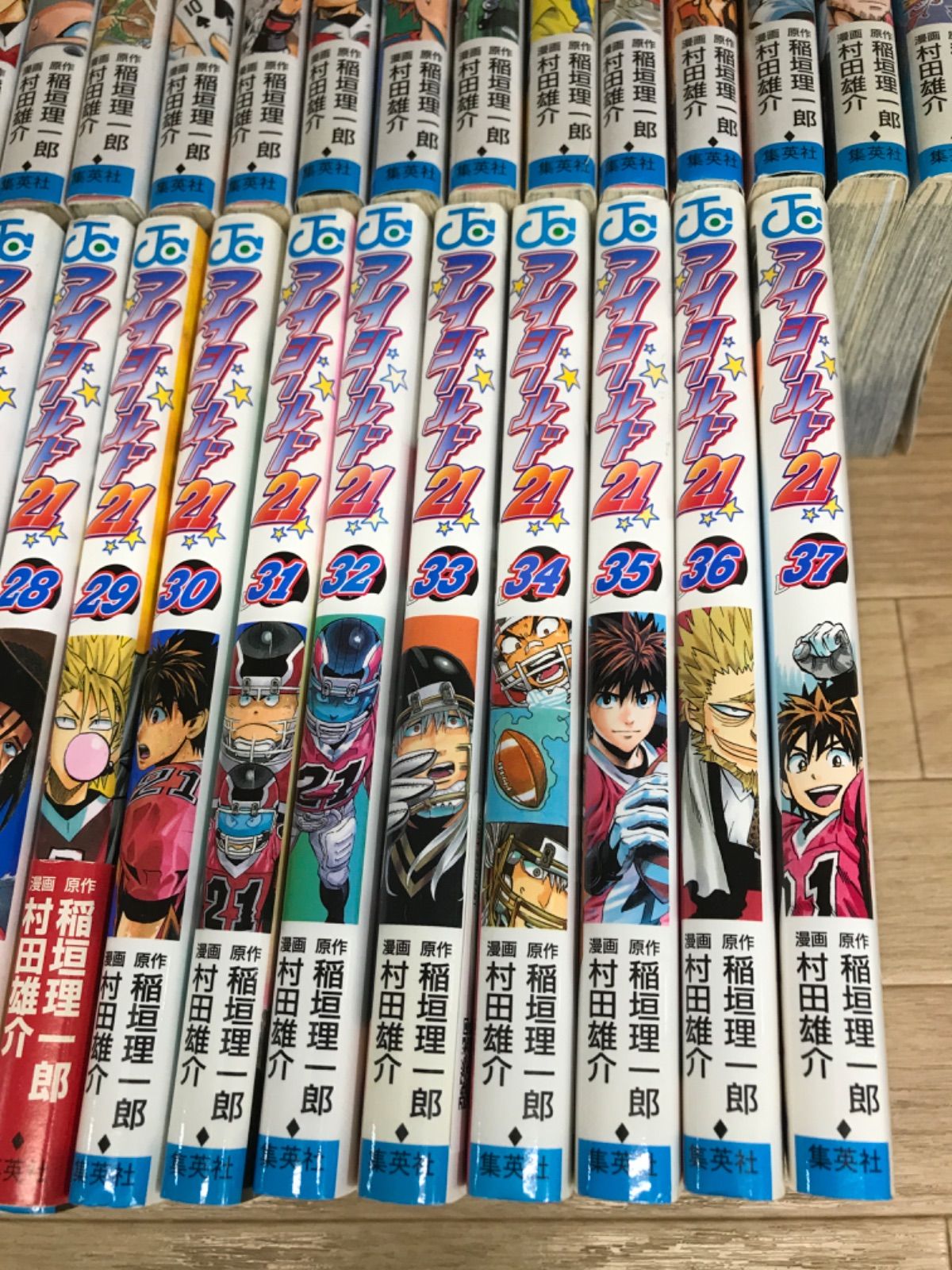 ☆②アイシールド21 1～37巻 コミック全巻セット 村田雄介《HT17O