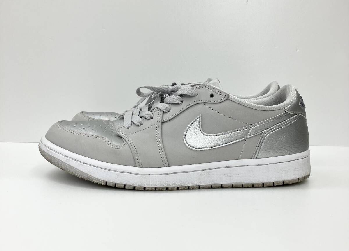 NIKE ナイキ AIR JORDAN 1 RETORO LOW OG エアジョーダン 1 レトロ CZ0790-002 スニーカー 28 グレー シルバー 通年