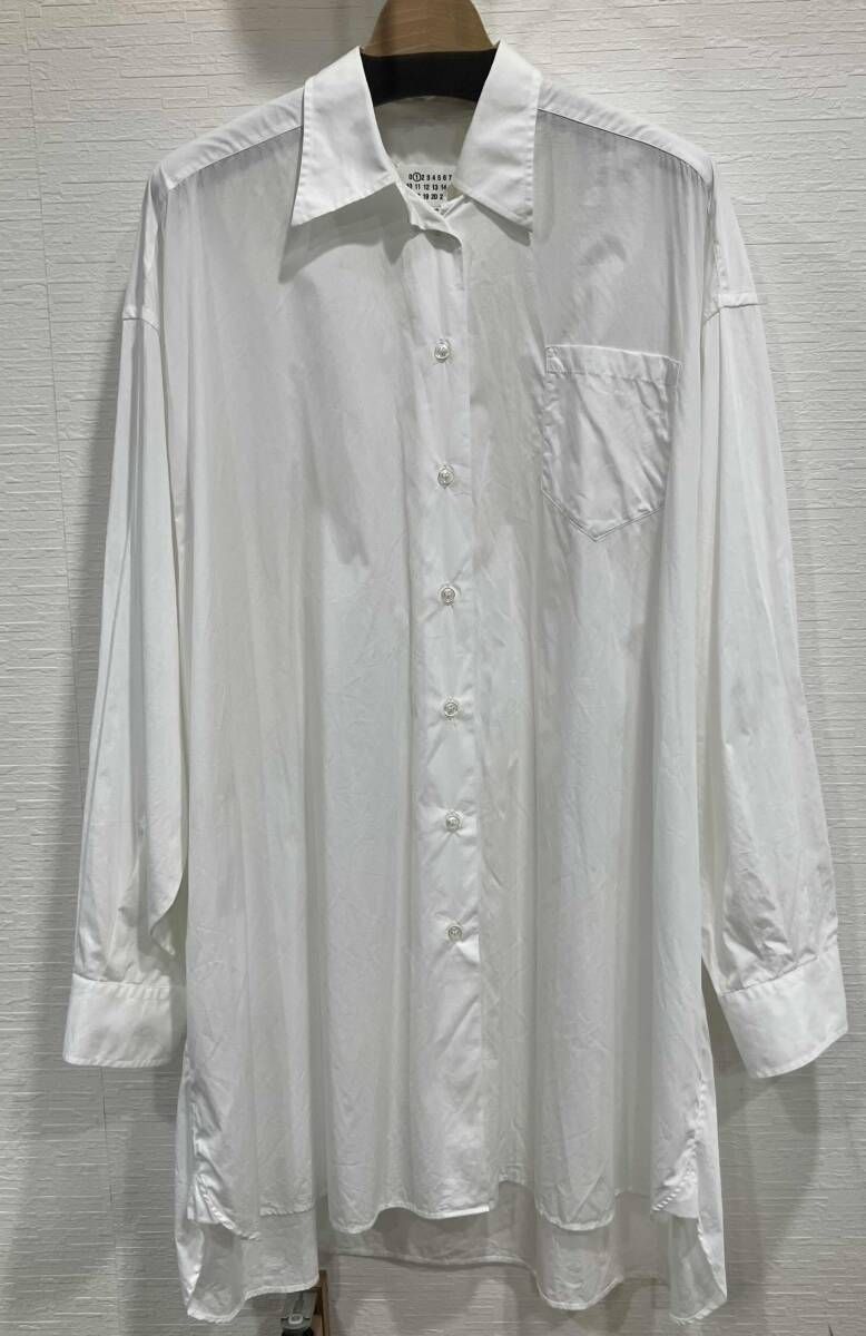 MARTIN MARGIELA 長袖シャツ 1 S51DL0253 ホワイト マルタンマルジェラ