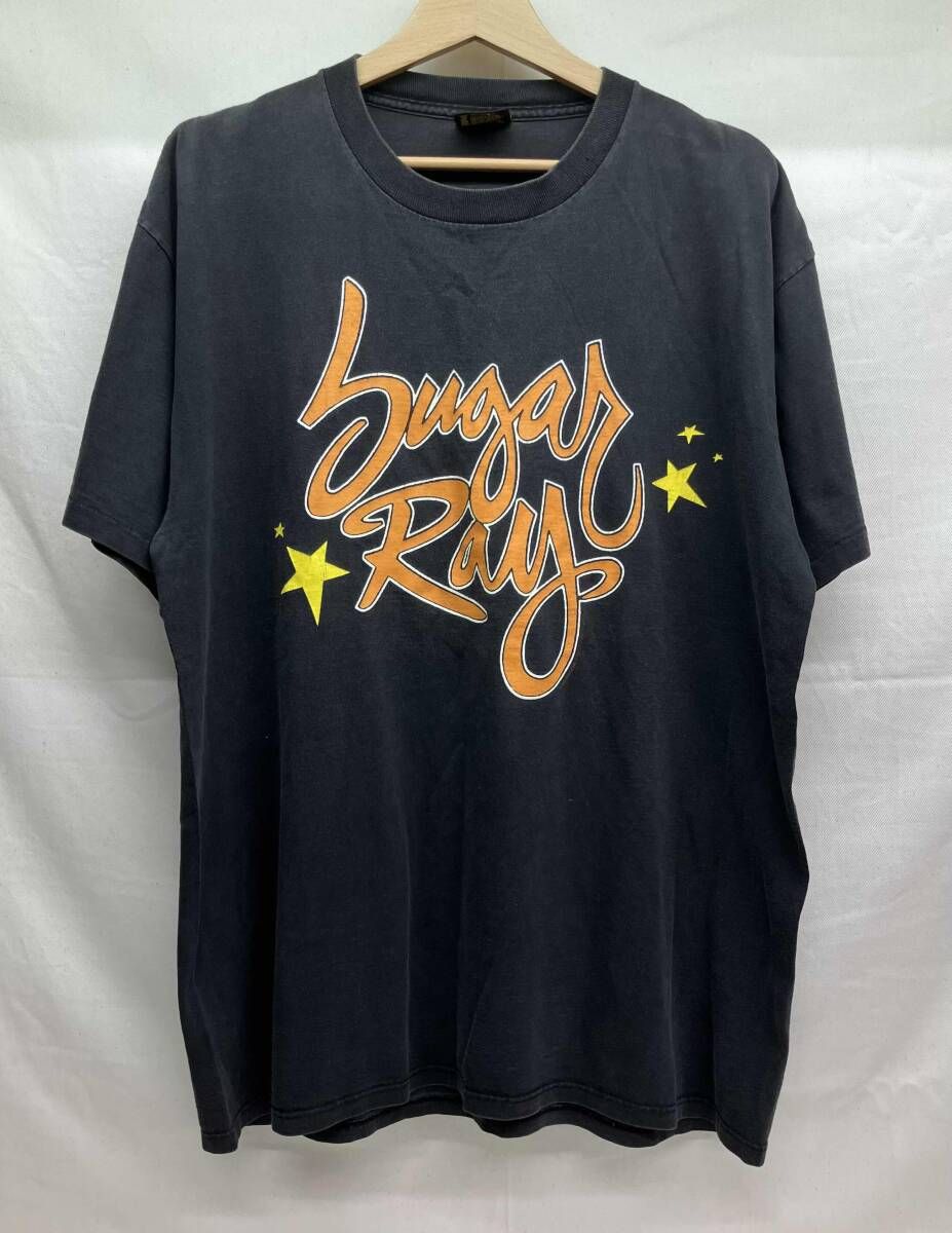 Sugar Ray シュガーレイ mean machine BROCKUM ブロッカム 古着 ヴィンテージ ビンテージ 90s メンズ 半袖 Tシャツ バンドT ブラック