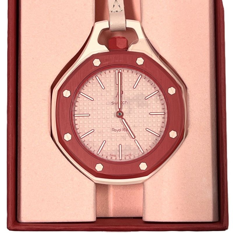 未使用品】 未使用 SWATCH × AUDEMARS PIGUET/ROYAL POP OTTO ROSSO