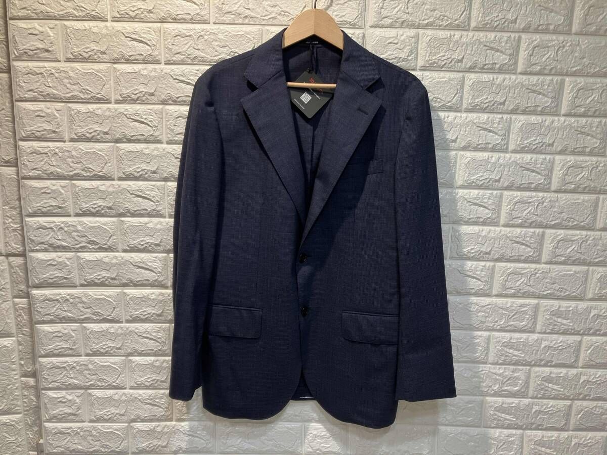 タグ付き] J.PRESS ジェイプレス 3D WOOL 千鳥格子柄 テーラード