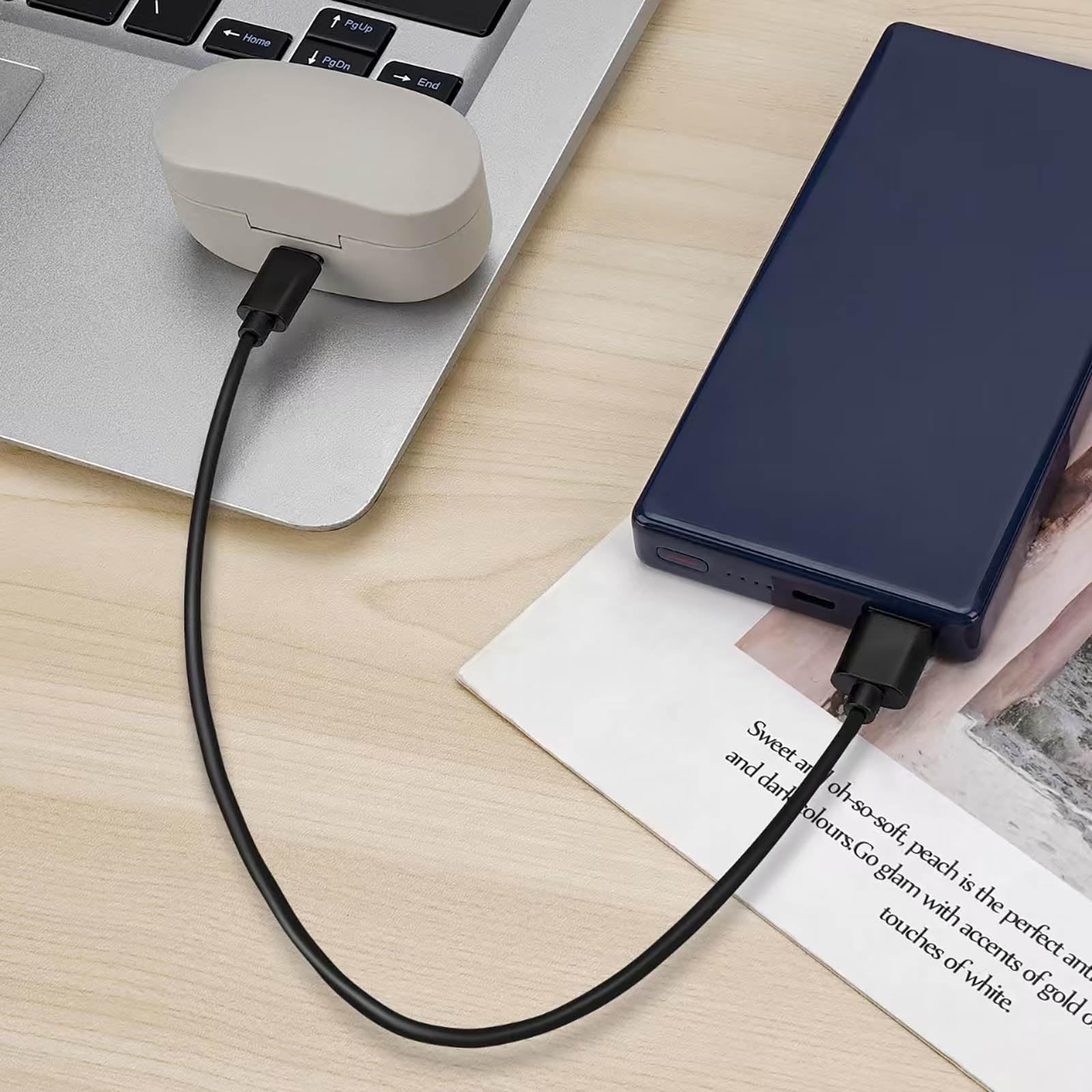 Geekria 充電ケーブル 互換性 Type-C 充電コード USB to USB-C ソニー