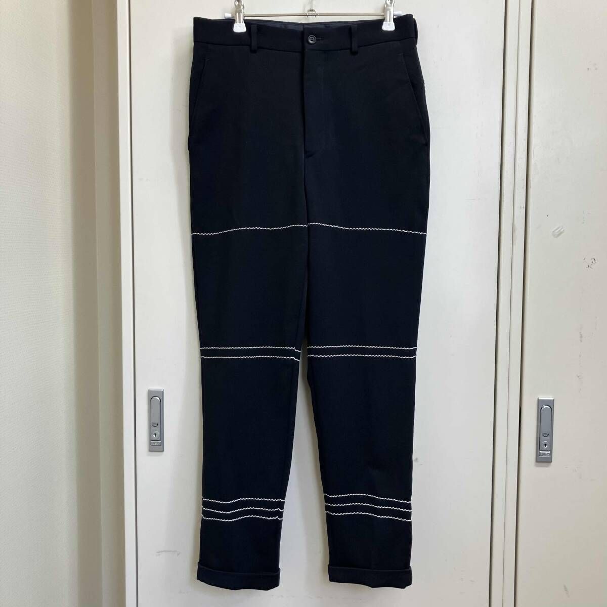 99AW COMME des GARCONS HOMME PLUS ステッチデザインパンツ