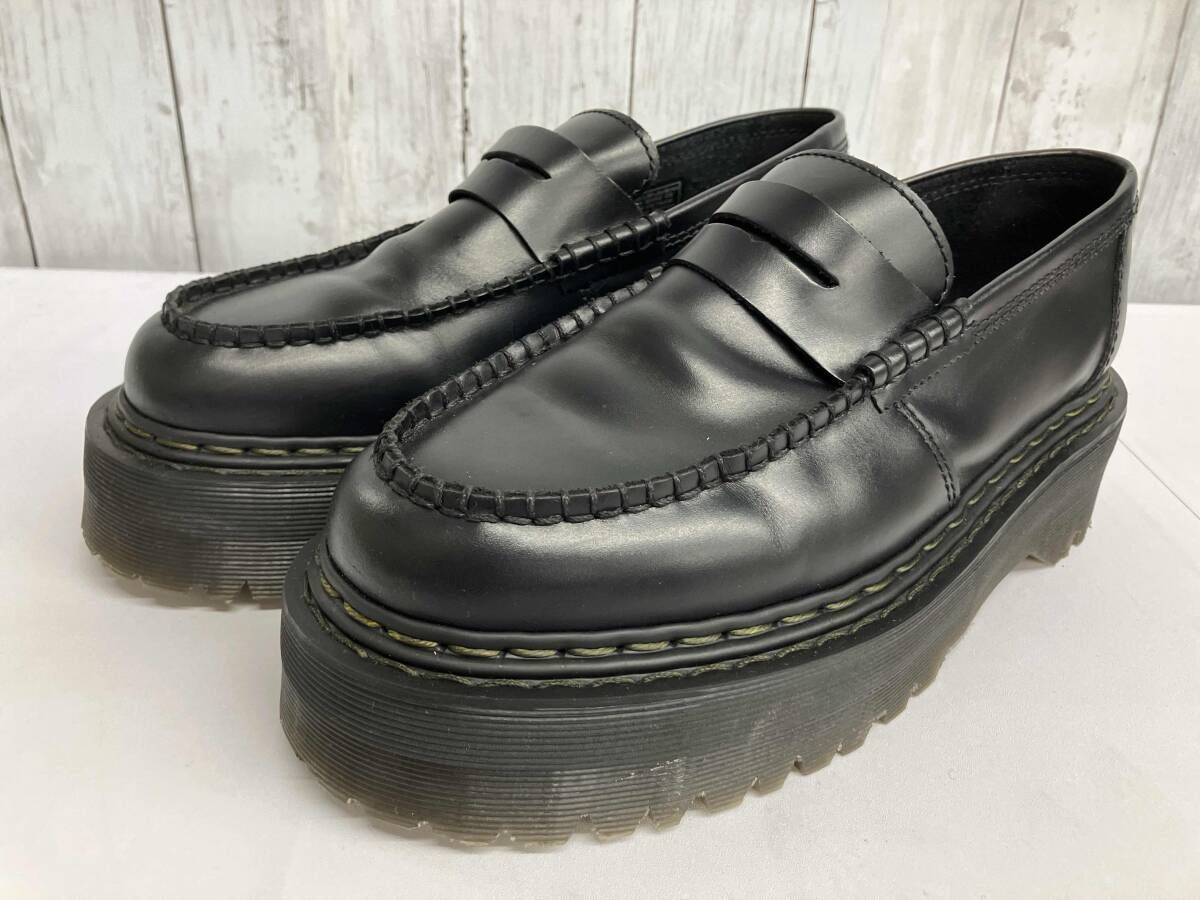 Dr.Martens PENTON QUAD DS ローファー ドクターマーチン 厚底 ブラック UK7