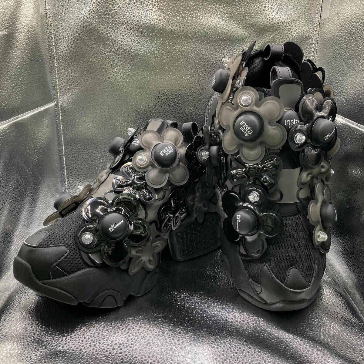 reebok Xnoir kei ninomiya スニーカー INSTA PUMP FURY サイズ29 ブラック リーボックxノアールケイニノミヤ