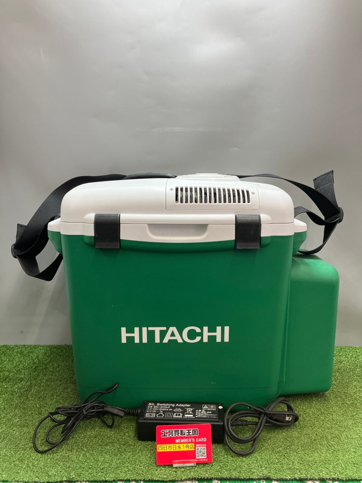 【中古品】【0936】HiKOKI(日立工機) コードレス冷温庫 UL18DSL(NM)　IT2BEZI34Y36