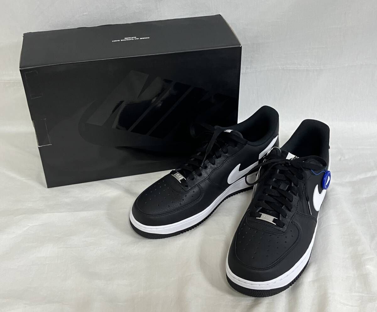 NIKE × supreme × COMME des GARCONS SHIRT スニーカー サイズ28cm US10 ブラック AIRFORCE1 AR7623-001 タグ付き