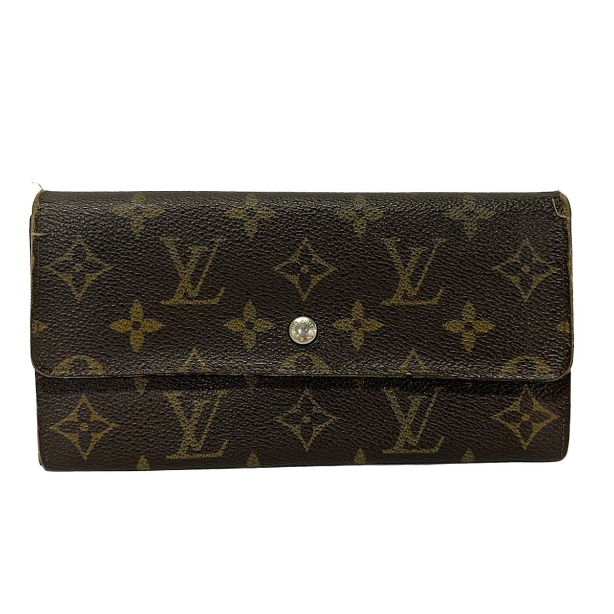 LOUIS VUITTON(ルイヴィトン) 長財布 モノグラム ポシェットポルトモネ 