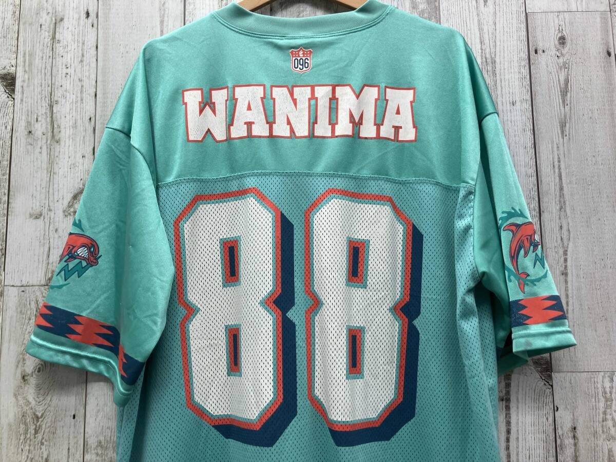 WANIMA フットボールシャツ 88 メッシュTシャツ ワニマ - メルカリ