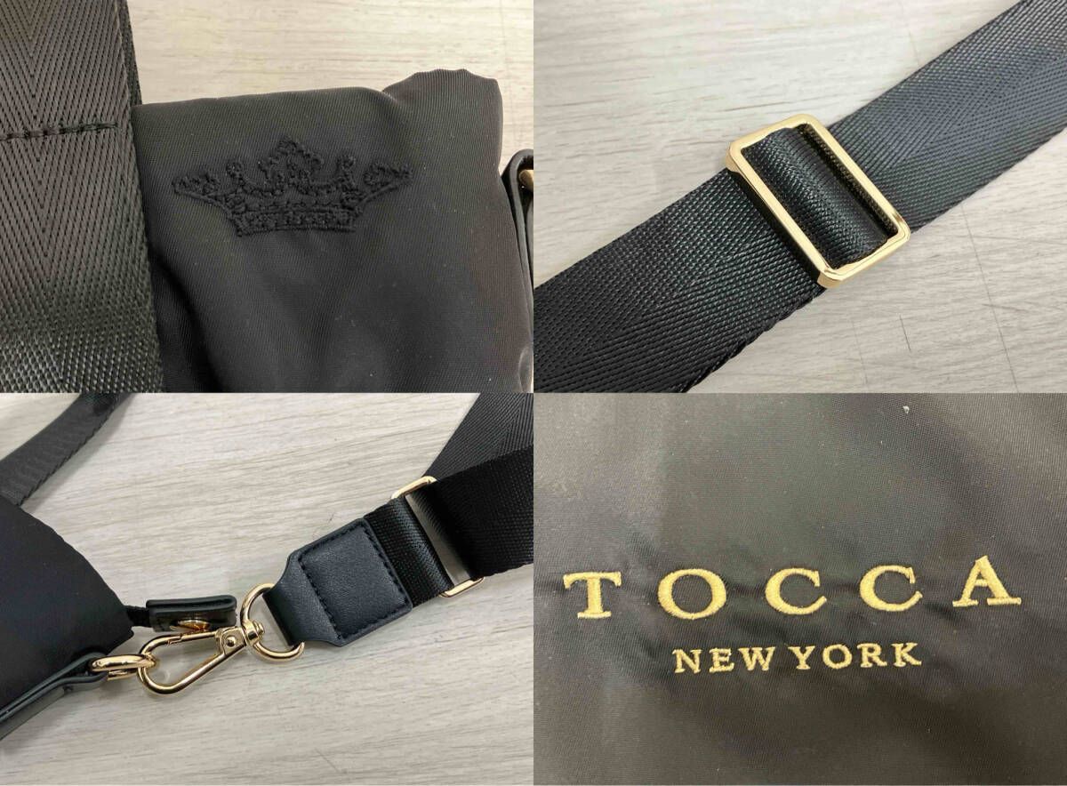 TOCCA トッカ 2WAY ショルダーバッグ ハンドバッグ ブラック