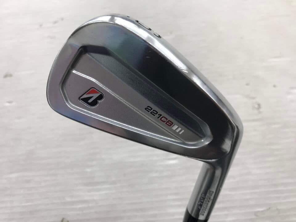 ブリヂストン　221CB　TENSEI BS BLACK 80i　Sフレックス　アイアン　中古【最短即日発送】