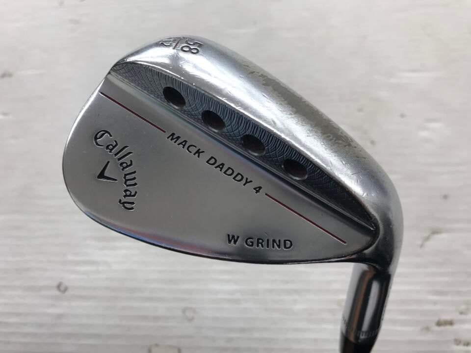 キャロウェイ　MACK DADDY 4 クロムメッキ　58度　NSプロ　MODUS 3TOUR 120　Sフレックス　ウェッジ　中古【最短即日発送】