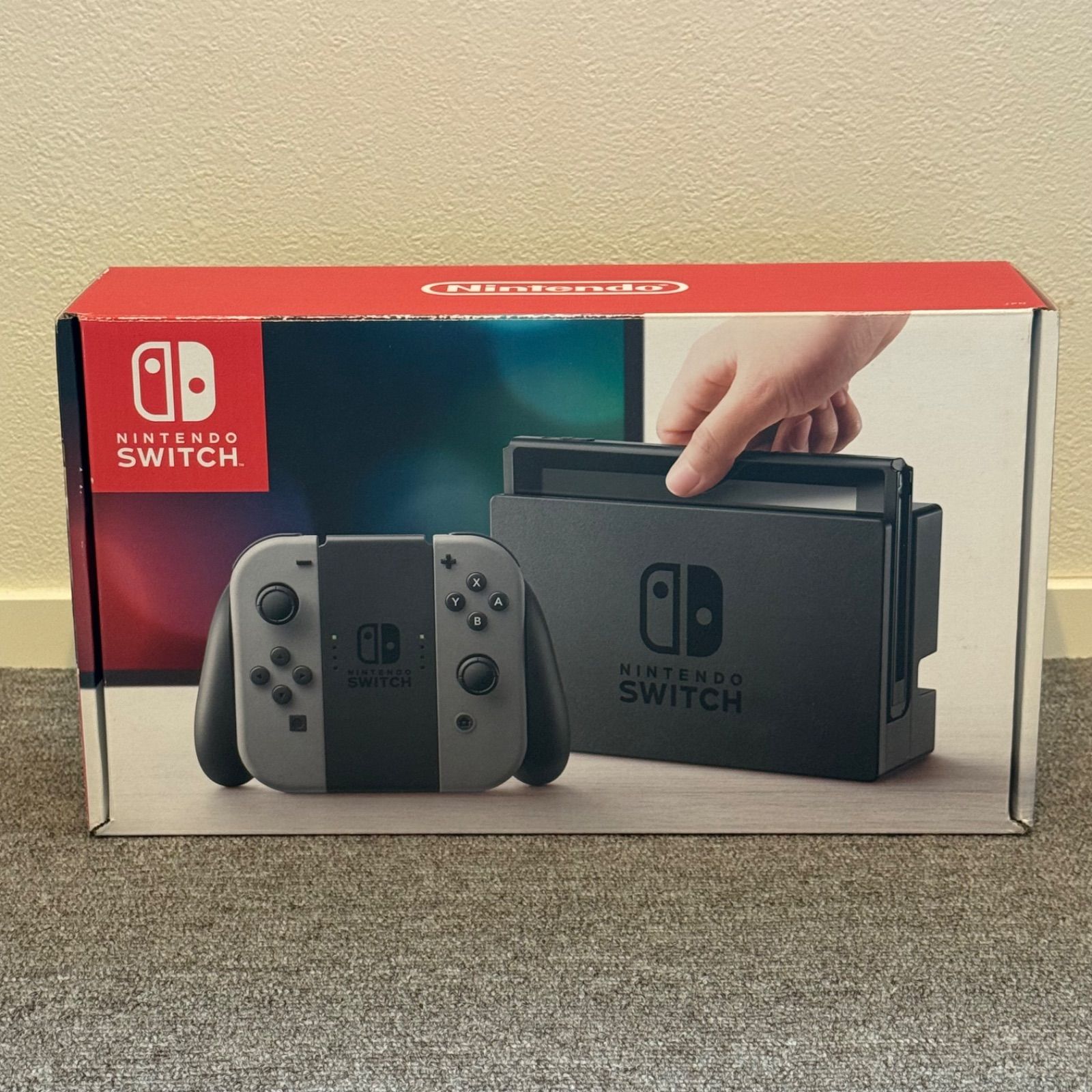 7-132 Switch 本体 旧型 グレー 箱付き - メルカリ