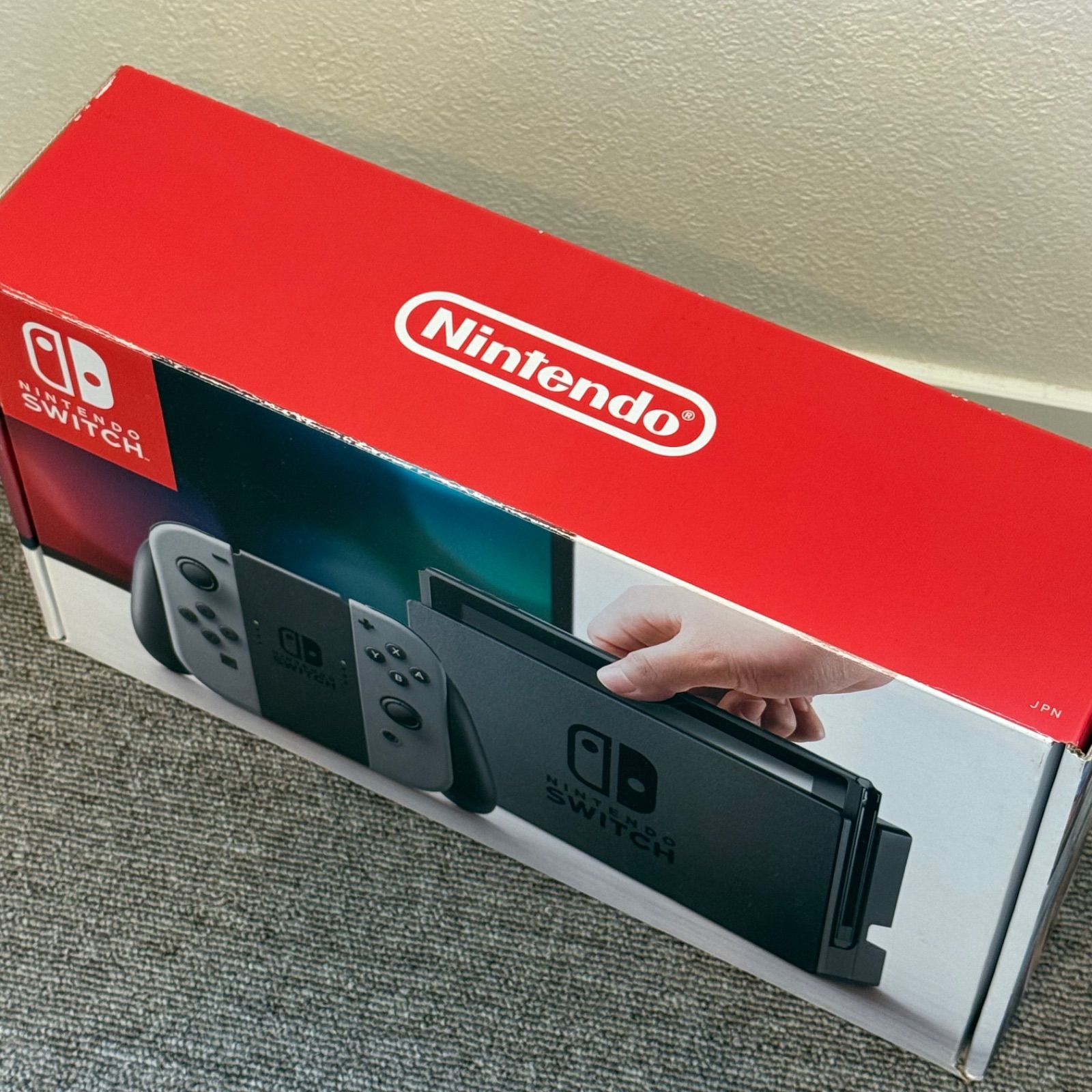 7-132 Switch 本体 旧型 グレー 箱付き - メルカリ