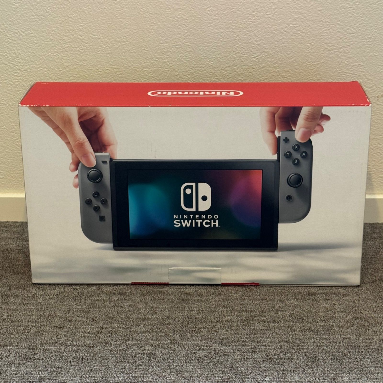 7-132 Switch 本体 旧型 グレー 箱付き - メルカリ