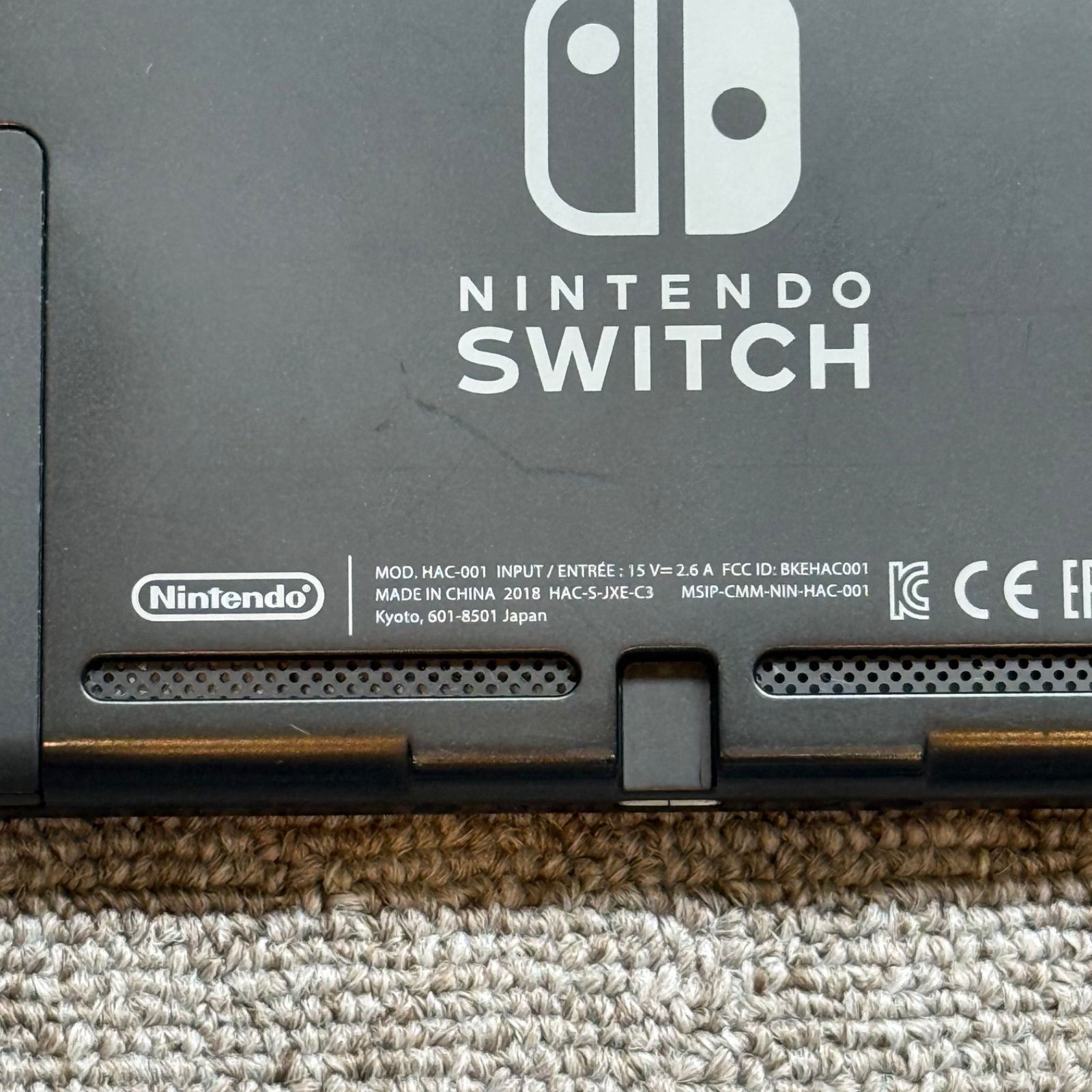 7-132 Switch 本体 旧型 グレー 箱付き - メルカリ