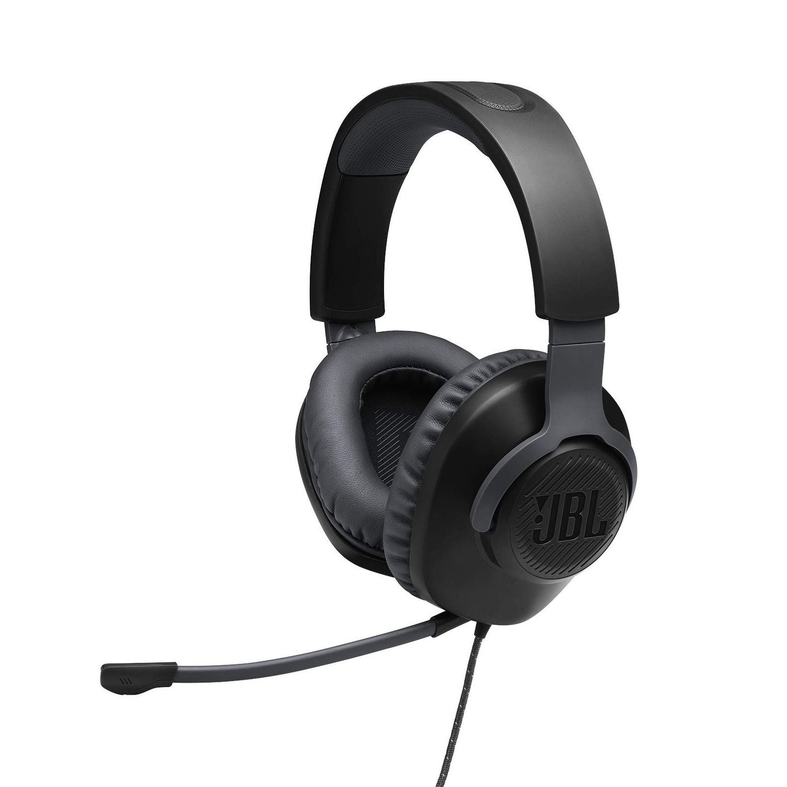 JBL QUANTUM 100 ゲーミングヘッドセット/ヘッドホン/3.5MM接続/エントリーモデル/ブラック/JBLQUANTUM100BLK【国内正規品】 10,279円