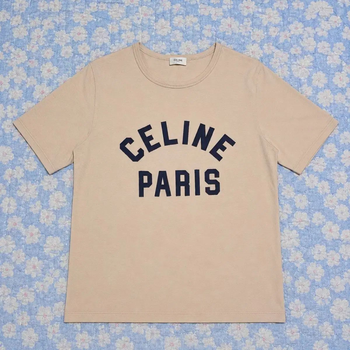 Celine セリーヌ CELINE PARIS アーチ ロゴ 半袖 Tシャツ M ユニセックス
