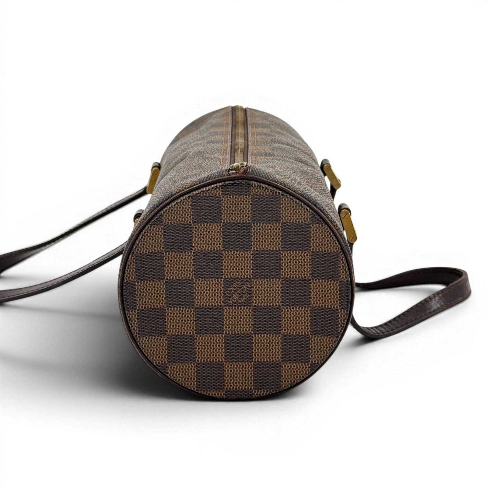 LOUIS VUITTON パピヨン26 ダミエ・エベヌ キャンバス ブラウン 旧型 