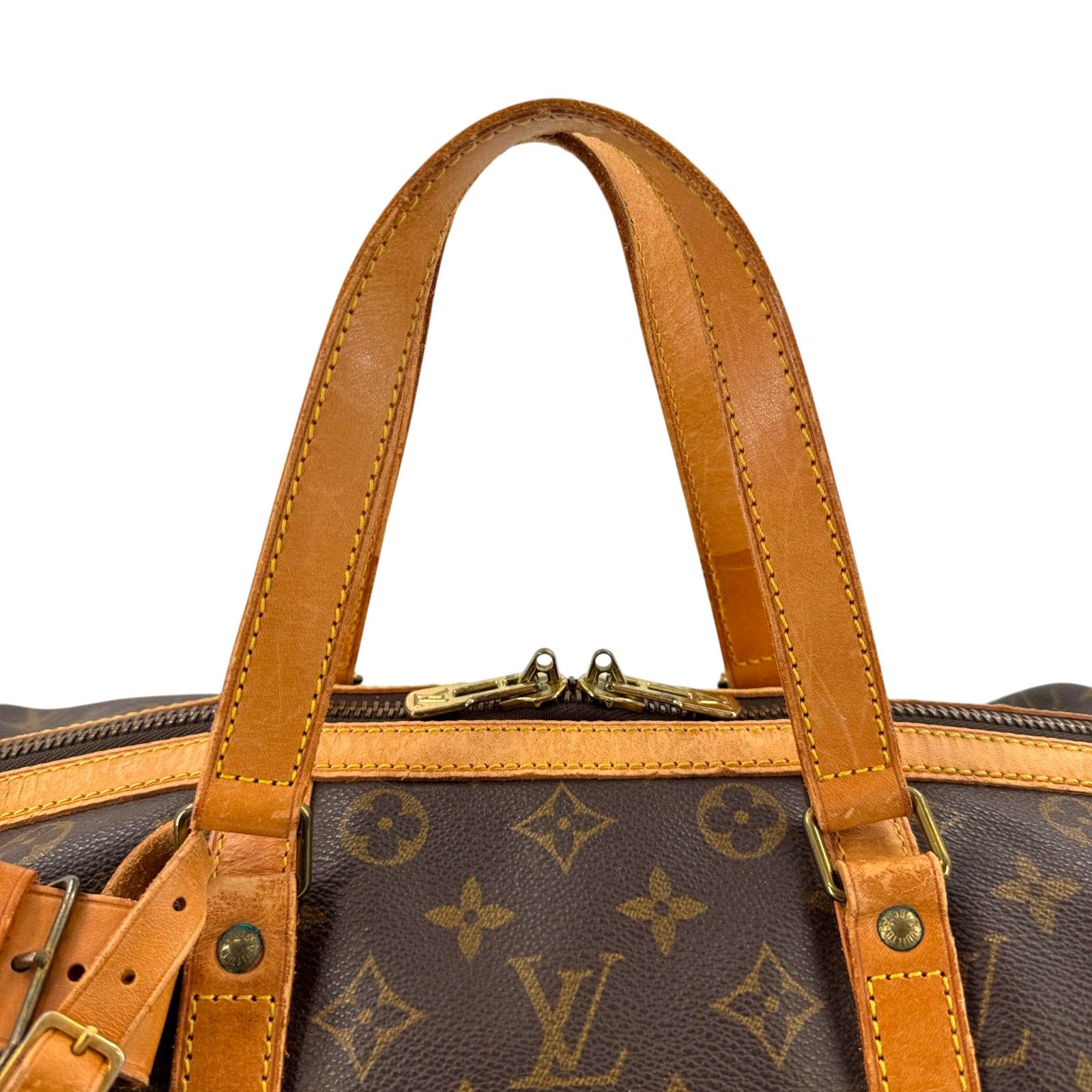 LOUIS VUITTON サック・スープル35 モノグラムキャンバス ブラウン