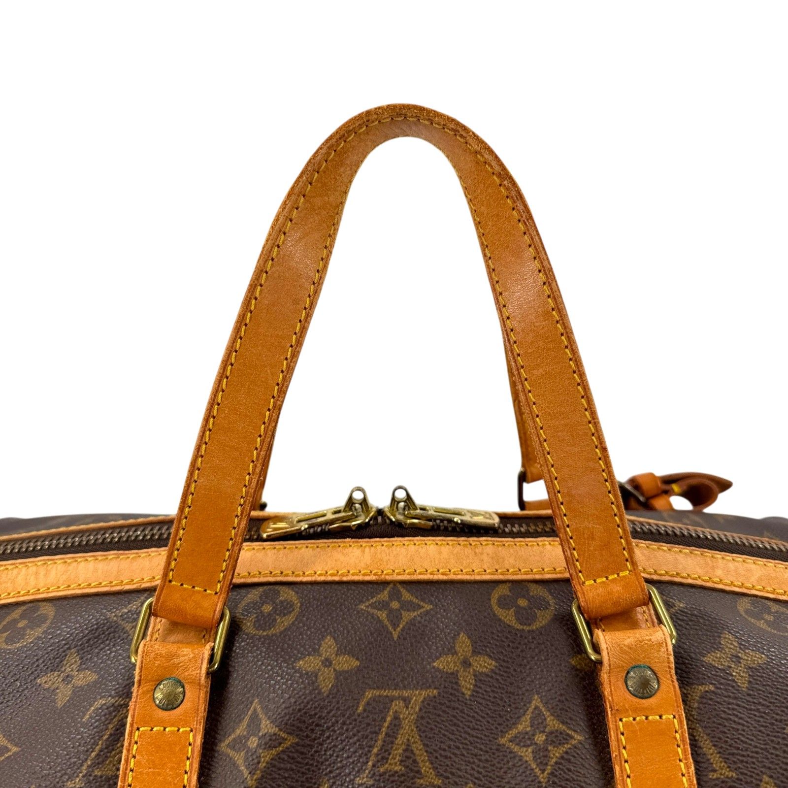 LOUIS VUITTON サック・スープル35 モノグラムキャンバス ブラウン