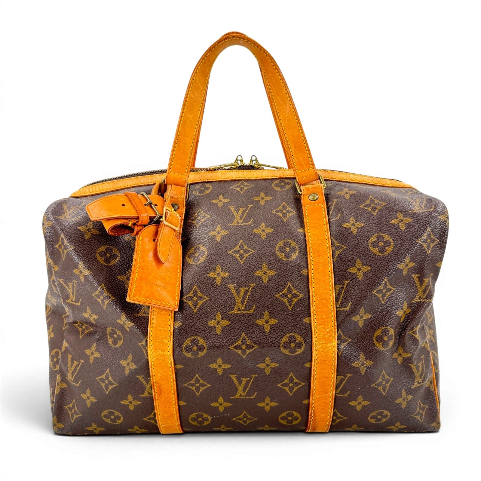 LOUIS VUITTON サック・スープル35 モノグラムキャンバス ブラウン