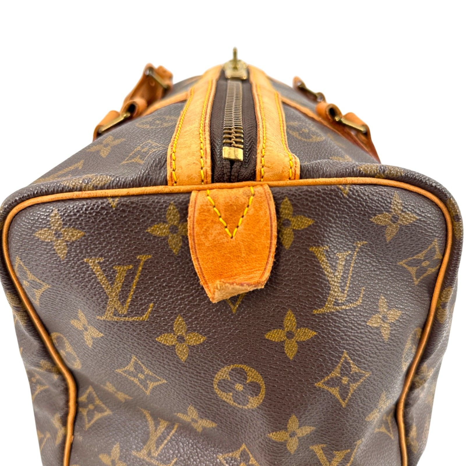 LOUIS VUITTON サック・スープル35 モノグラムキャンバス ブラウン