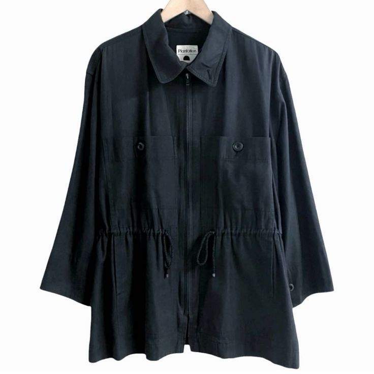 ヴィンテージ Plantation プランテーション issey miyake イッセイミヤケ ジップアップ ジャケット コート レディース M