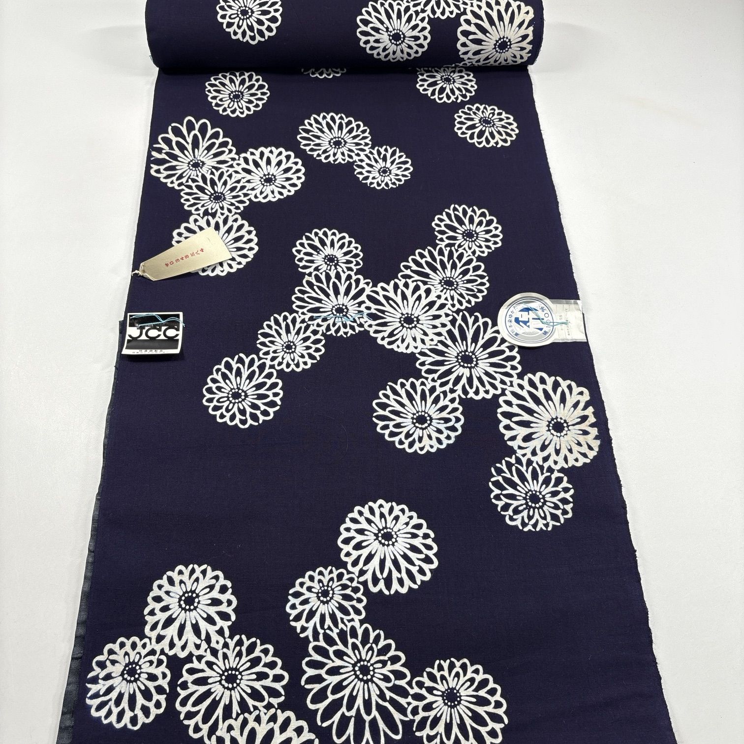 浴衣 反物 2本セット 綿 まとめ売り【7274】同梱購入歓迎 リメイク用