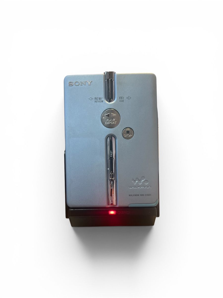 電通確認済】 SONY カセットウォークマン WM-EX651 付属品付 M586